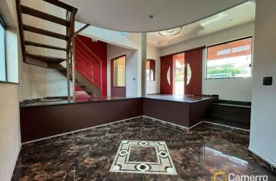 Casa com 3 dormitórios para alugar, 252 m² por r$ 5.500/mês - jardim colina - americana/sp