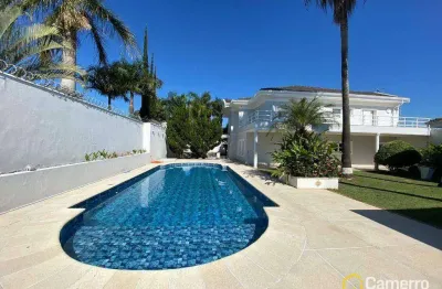 Casa com 3 dormitórios para alugar, 583 m² por r$ 12.500/mês - riviera tamborlim - americana/sp