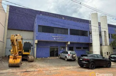 Galpão para alugar, 890 m² por r$ 14.000,00/mês - parque industrial bandeirantes - santa bárbara d'oeste/sp