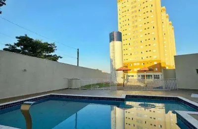 Apartamento com 2 dormitórios para alugar, 59 m² por r$ 1.400/mês - balneário salto grande - americana/sp