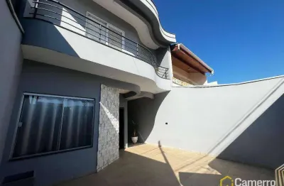 Casa com 3 dormitórios, sendo 1 suíte,  à venda, 194 m² por r$ 750.000 - parque nova carioba - americana/sp