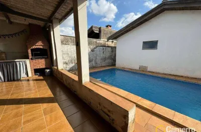 Casa com 3 dormitórios, sendo 2 suítes,  à venda, 204 m² por r$ 650.000 - jardim ipiranga - americana/sp