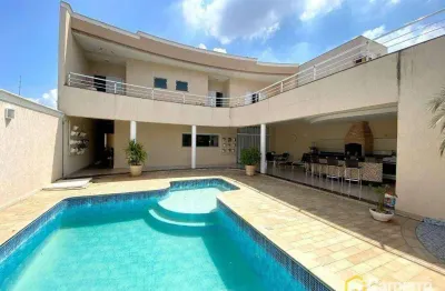 Casa com 3 dormitórios para alugar, 389 m² por r$ 10.000/mês - vila nossa senhora de fátima - americana/sp