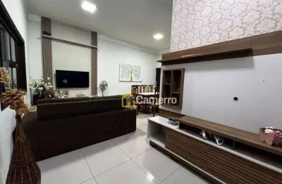 Casa com 3 dormitórios. sendo 1 suíte,  à venda, 127 m² por r$ 630.000 - parque universitário - americana/sp