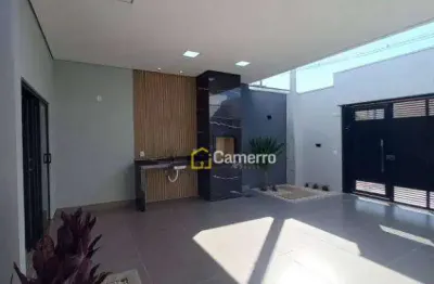 Casa com 3 dormitórios, sendo 1 suíte,  à venda, 125 m² por r$ 840.000 - jardim terramérica ii - americana/sp
