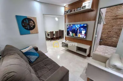 Apartamento com 2 dormitórios à venda, 87 m² por r$ 300.000 - parque universitário - americana/sp