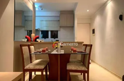 Apartamento com 2 dormitórios à venda, 55 m² por r$ 290.000 - vila omar - americana/sp