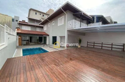 Casa com 4 dormitórios para alugar, 425 m² por r$ 7.000/mês - catharina zanaga - americana/sp