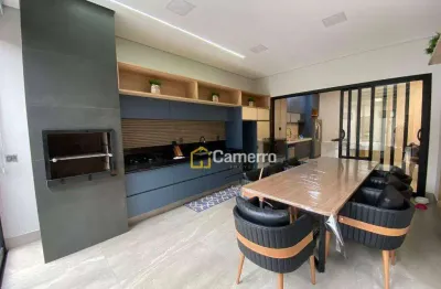 Casa com 3 dormitórios, sendo 3 suítes,  à venda, 230 m² por r$ 2.800.000 - residencial pau brasil - americana/sp