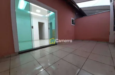 Casa com 2 dormitórios para alugar, 65 m² por r$ 850/mês - jardim paz - americana/sp