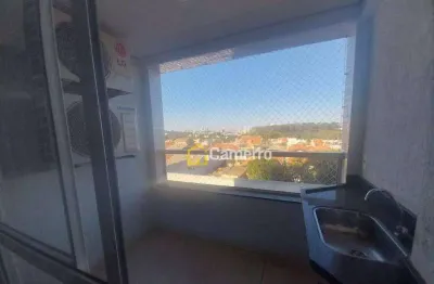 Apartamento com 2 dormitórios para alugar, 73 m² por r$ 2.905/mês - jardim ipiranga - americana/sp