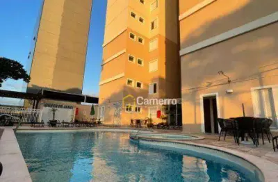 Apartamento com 3 dormitórios para alugar, 70 m² por r$ 2.000/mês - jardim santana - americana/sp