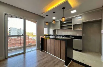 Apartamento com 2 dormitórios para alugar, 58 m² por r$ 1.960,00/mês - jardim firenze - santa bárbara d'oeste/sp