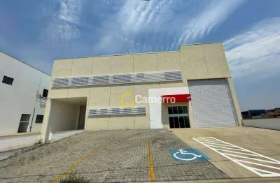Galpão para alugar, 842 m² por r$ 14.163/mês - parque industrial souza queiroz - limeira/sp