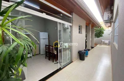 Casa com 3 dormitórios para alugar, 205 m² por r$ 5.107/mês - residencial dona margarida - santa bárbara d'oeste/sp