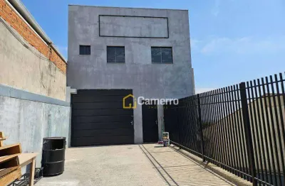 Galpão para alugar, 324 m² por r$ 5.000,00/mês - planalto do sol ii - santa bárbara d'oeste/sp