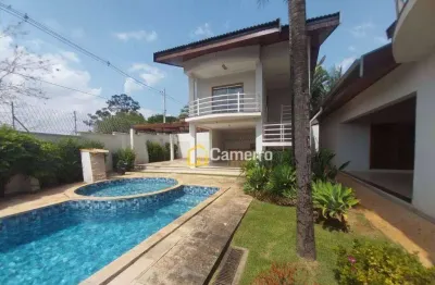Casa com 3 dormitórios para alugar, 534 m² por r$ 14.950,00/mês - riviera tamborlim - americana/sp