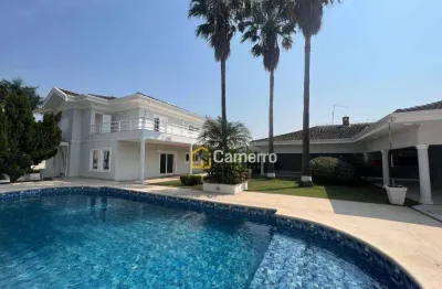 Casa com 4 dormitórios para alugar, 534 m² por r$ 14.950/mês - riviera tamborlim - americana/sp