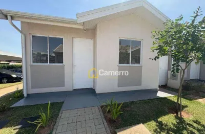 Casa em condominio fechado com 2 dormitórios para alugar, 45 m² por r$ 1.200/mês - jardim laudissi - santa bárbara d'oeste/sp