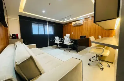 Sala mobiliada no empresarial humberto lobo, serraria, pronta para uso.