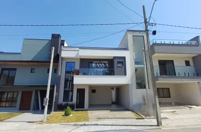 Sobrado em condomínio fechado - bairro costeira - são josé dos pinhais