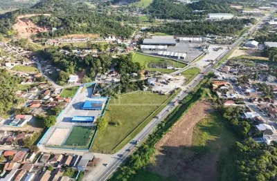 Terreno comercial à venda na Rua Rod. Olívio Nóbrega 1667, Água Branca, São Francisco do Sul