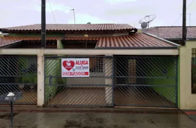 Casa para alugar no vale do cedro, zona leste de londrina, contendo 3 quartos sendo 1 suíte