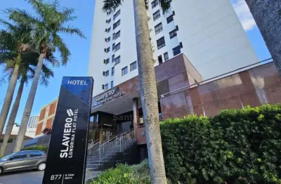 Apartamento mobiliado para alugar ou vender no edifício slaviero essential londrina flat hotel com 1 quarto, na região central