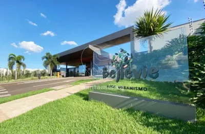 Terreno em condomínio declive com 379m² à venda condomínio residencial bellevie