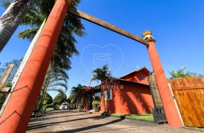 Chácara á venda no condomínio da chácaras santa fé contendo 5 suítes.