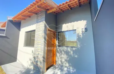 Casa com 2 dormitórios disponível no jardim aliança, região norte de londrina.