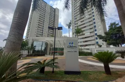 Apartamento para locação no edifício liberty tower na gleba palhano com 2 quartos