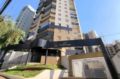 Apartamento à venda no edifício portal do lago com 3 quartos, sendo 1 suíte na região sul de londrina
