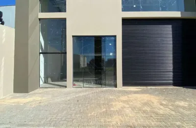 Barracão comercial para alugar na avenida robert koch com mezanino na região leste de londrina