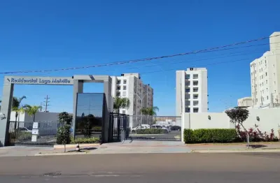 Apartamento para venda no edifício lago melville, na região leste em londrina, com 2 quartos e piscina