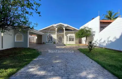 Casa de alto padrão à venda no bairro tucano com 4 quartos, zona sul de londrina
