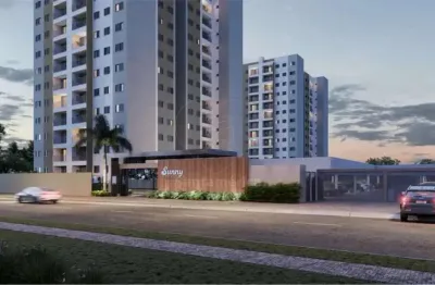 Apartamento à venda  com 2 quartos no edifício sunny downtown no centro de londrina