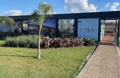 Terreno à venda no condomínio haus na região oeste de londrina no bairro olímpico