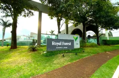 Terreno à venda no condomínio royal forest, zona sul de londrina