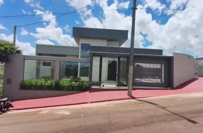 Casa à venda no parque industrial cafezal com 3 quartos na região leste de rolândia