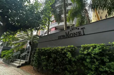 Apartamento com 3 quartos para locação no edifício solar monet, próximo ao pátio san miguel, no centro de londrina