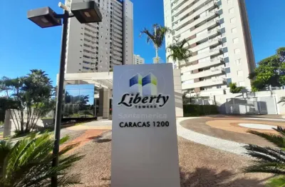 Apartamento para locação no edifício liberty towers com 3 quartos na gleba palhano em londrina