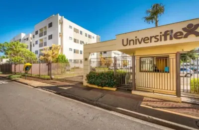 Apartamento para locação próximo da uel no edifício universiflex na zona oeste de londrina,