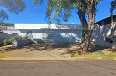 Casa comercial para locação na avenida santos dumont (zc-2), região central de londrina.