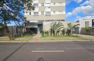 Apartamento mobiliado para alugar no edifício residencial florenza com 1 quarto,  no centro de londrina