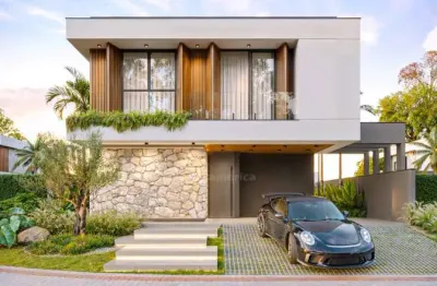 Casa à venda com 3 suítes em construção no condomínio araguari em londrina