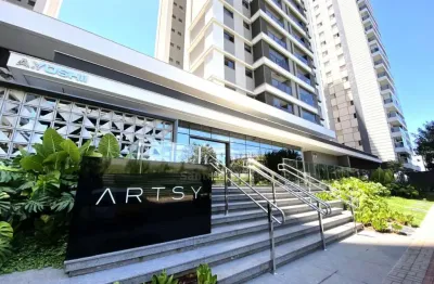 Apartamento para alugar com 2 quartos sendo 1 suíte na Região Sul de Londrina no Edifício Artsy na Gleba Palhano