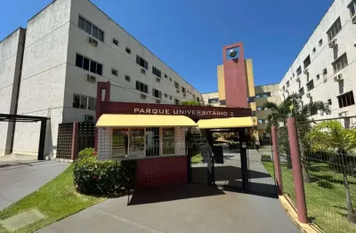 Apartamento mobiliado para locação no Edifício Parque Universitário II em Londrina, Próximo a Universidade UEL