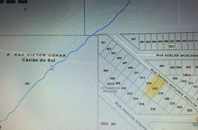Terreno à venda no são victor cohab, caxias do sul  por r$ 160.000