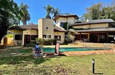 Casa em condomínio fechado com 4 quartos à venda na avenida dona maria franco salgado, 13, jardim botânico (sousas), campinas, 420 m2 por r$ 2.800.000